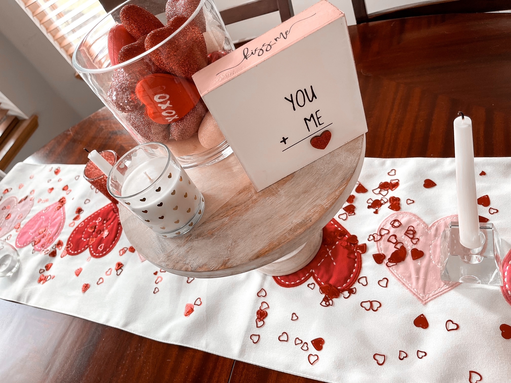 Valentine's Day Table Setting