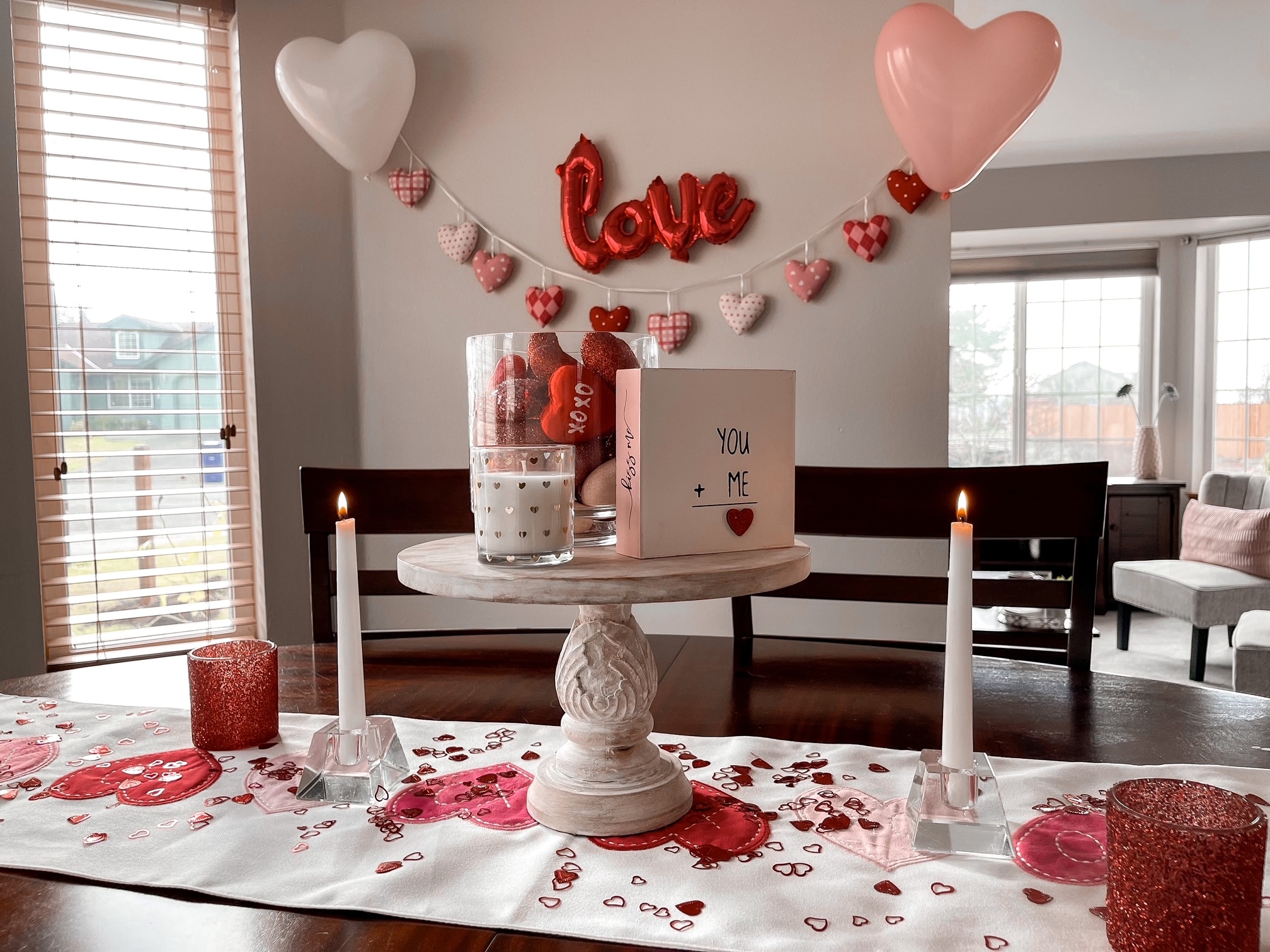 Valetines Day Table Decorations