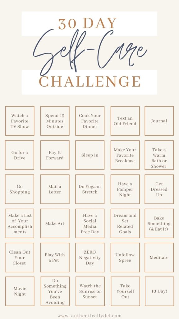 70 Best 30 Day Challenge Ideas to Better Yourself Authentically Del