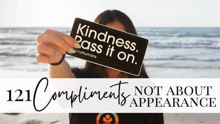 compliments that aren't about appearance