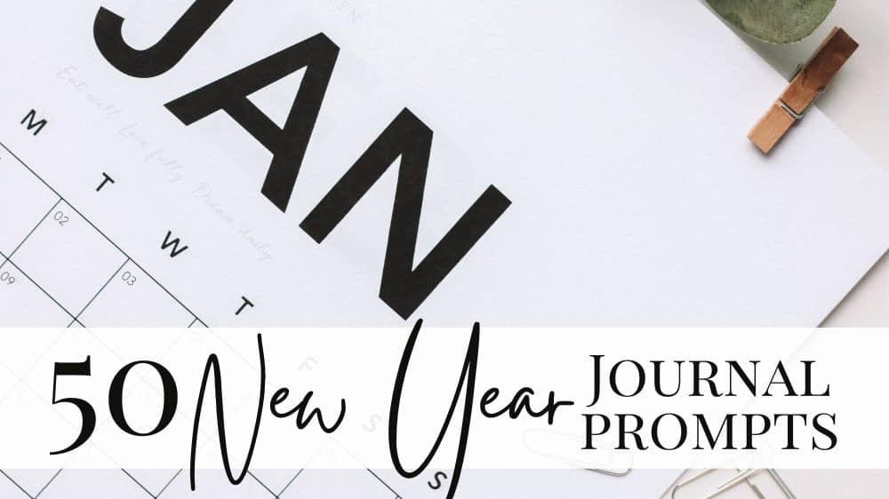 new year journaling