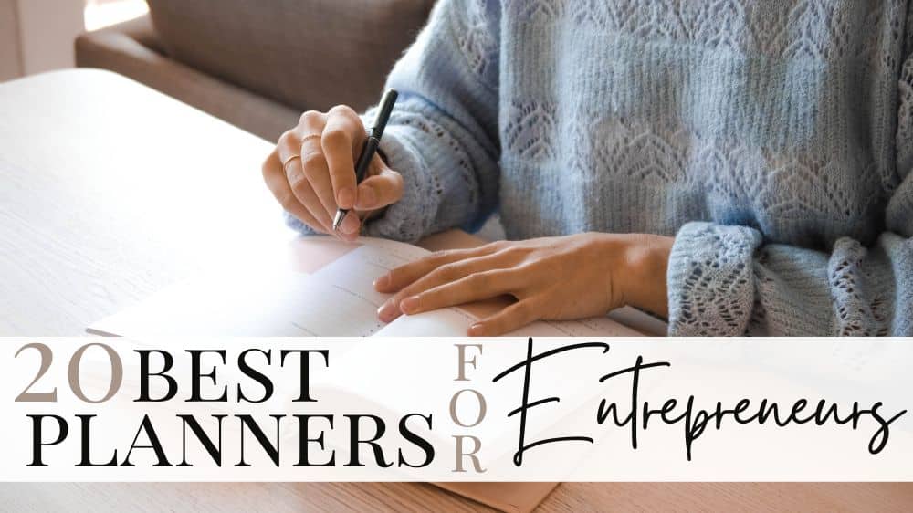 top entrepreneur planners