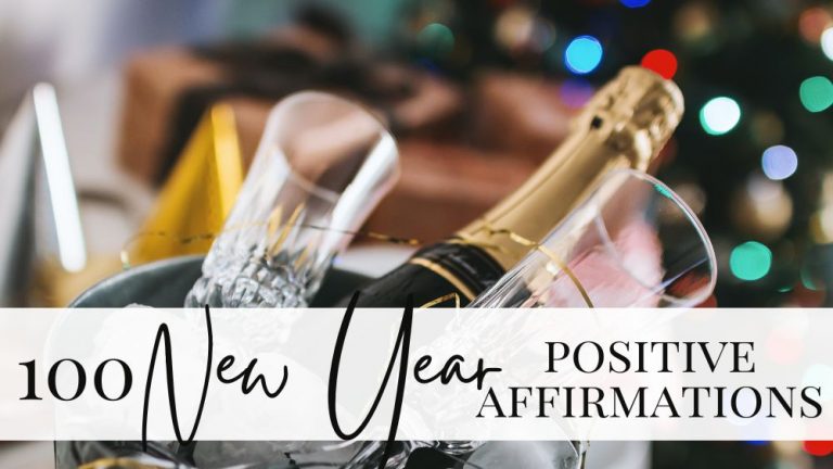 100 New Year Affirmations for Your Dream 2024 - Authentically Del