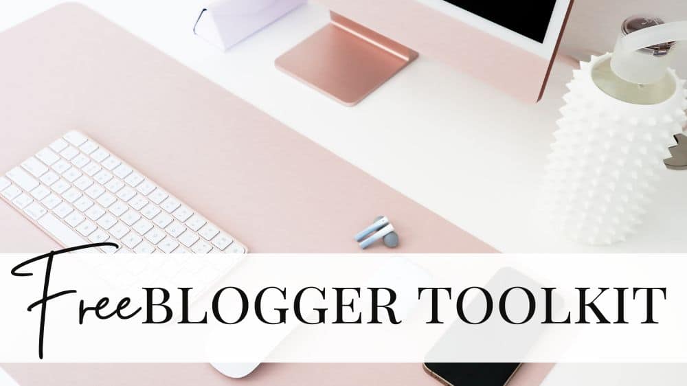 free blogging tookit
