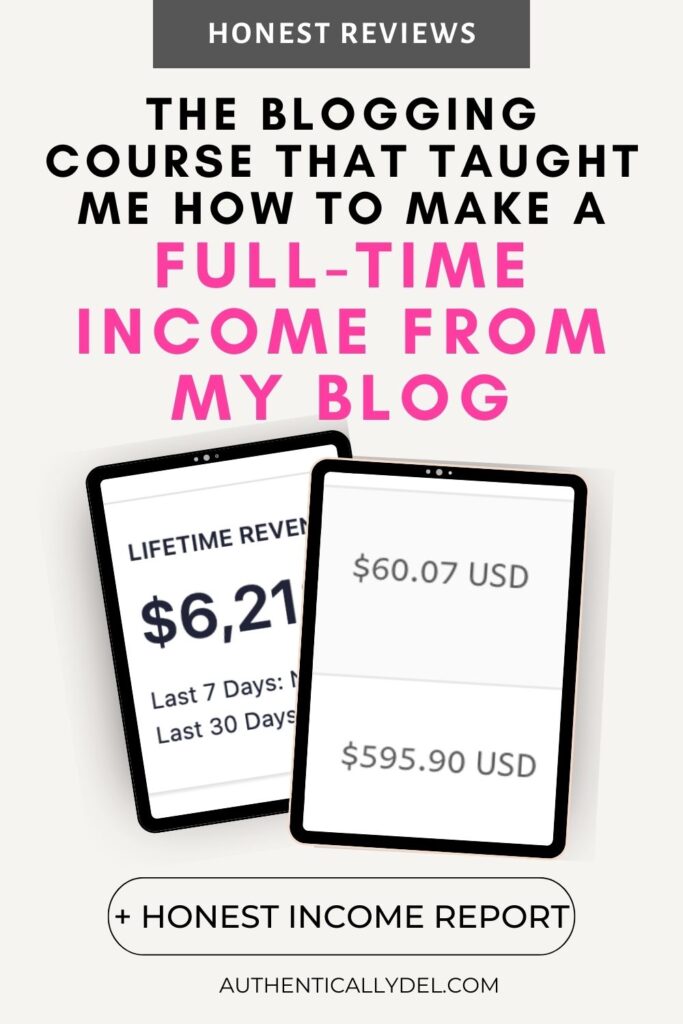 By Sophia Lee blogging course review