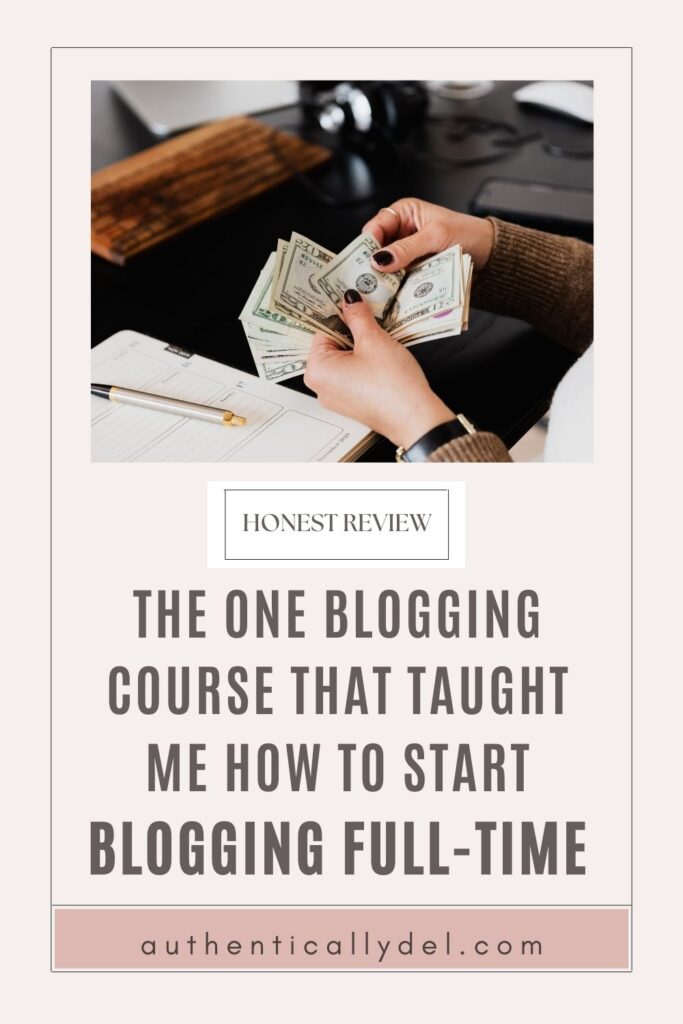 is the perfecting blogging course good?