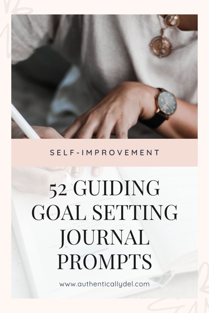 52 goal setting journal prompts