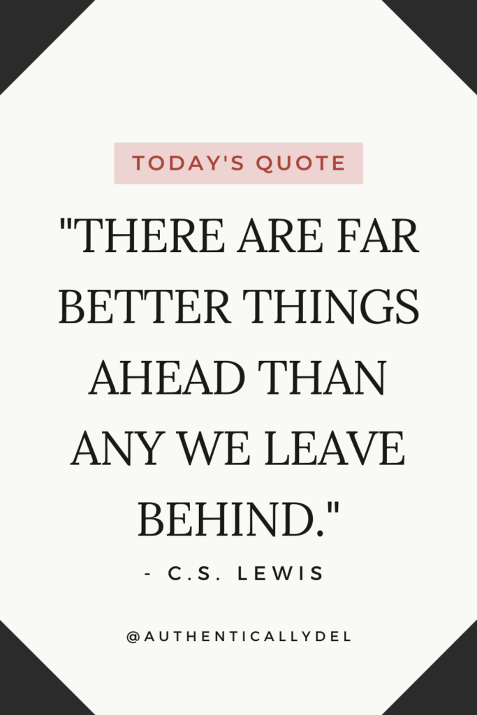 C.S. Lewis - midweek inspirational quote