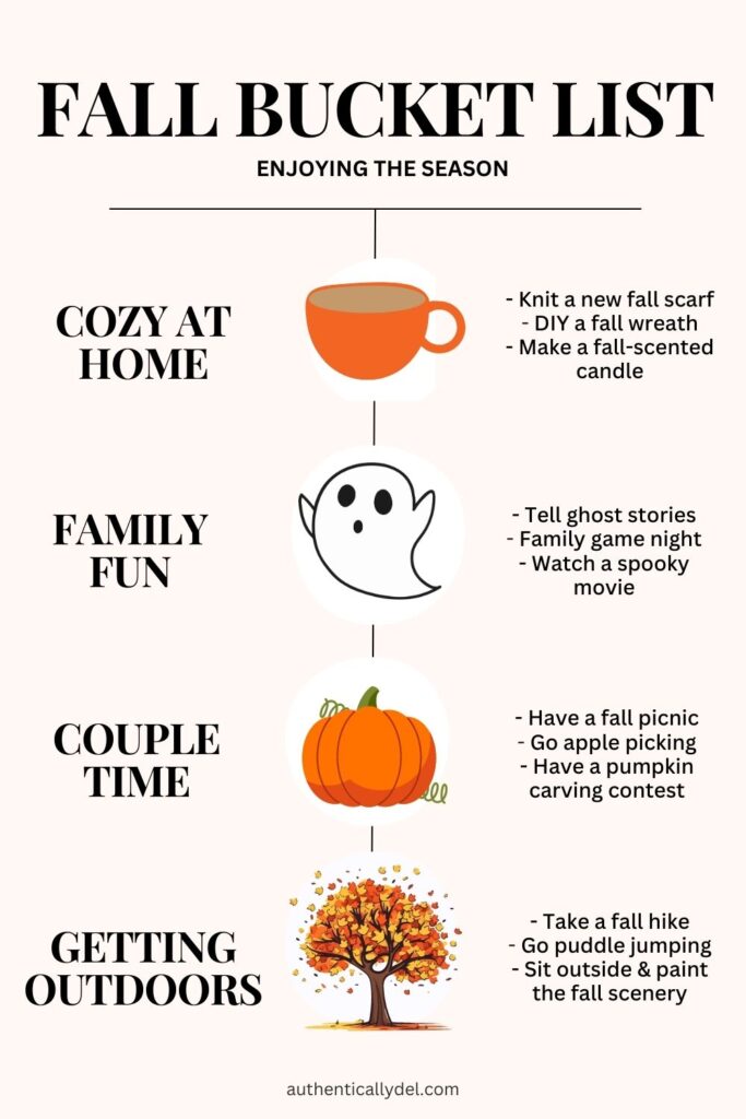 festive fall bucket list ideas