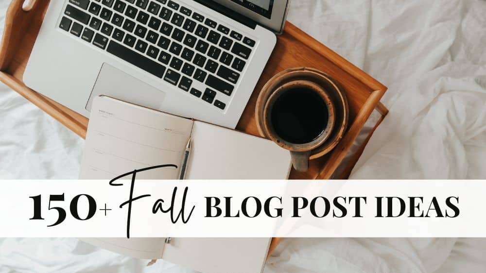 fall blog post topic ideas