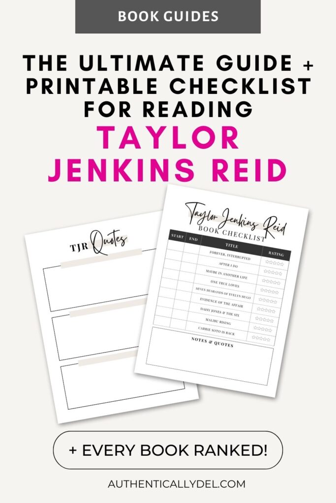 taylor jenkins reid books ranked