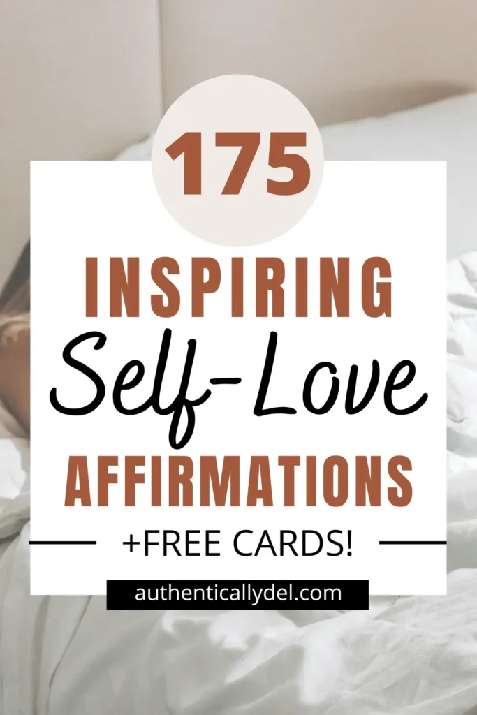 affirmations about self love