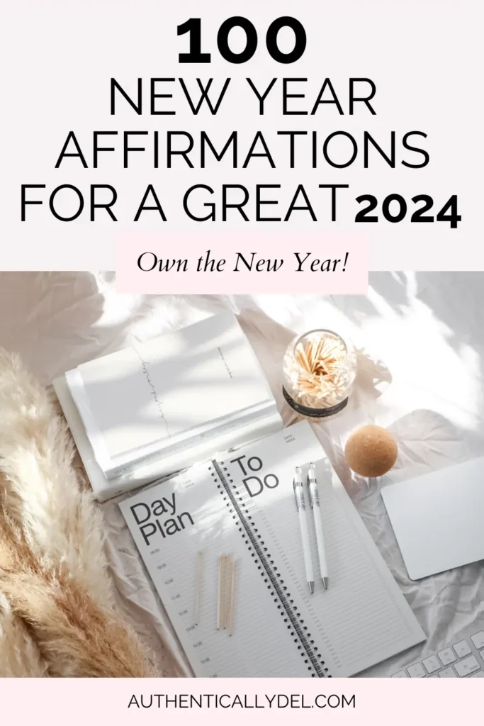 100 positive new year affirmations 2024